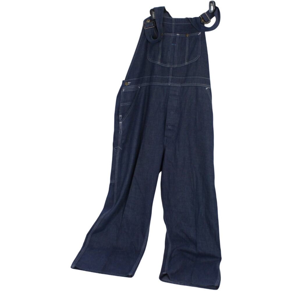 Vintage 60s Sears Blue Jean Lightweight Overalls Mens 44